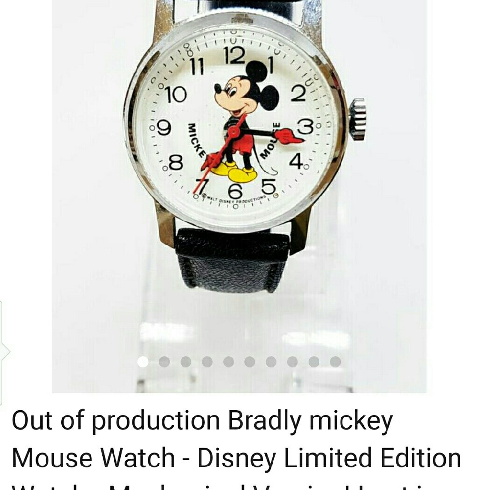 Mickey Mouse Disney Classic Vintage Watch